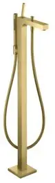 AXOR-HG-AXOR-Citterio-Einhebel-Wannenmischer-bodenstehend-mit-Pingriff-Brushed-Brass-39451950 gallery number 1